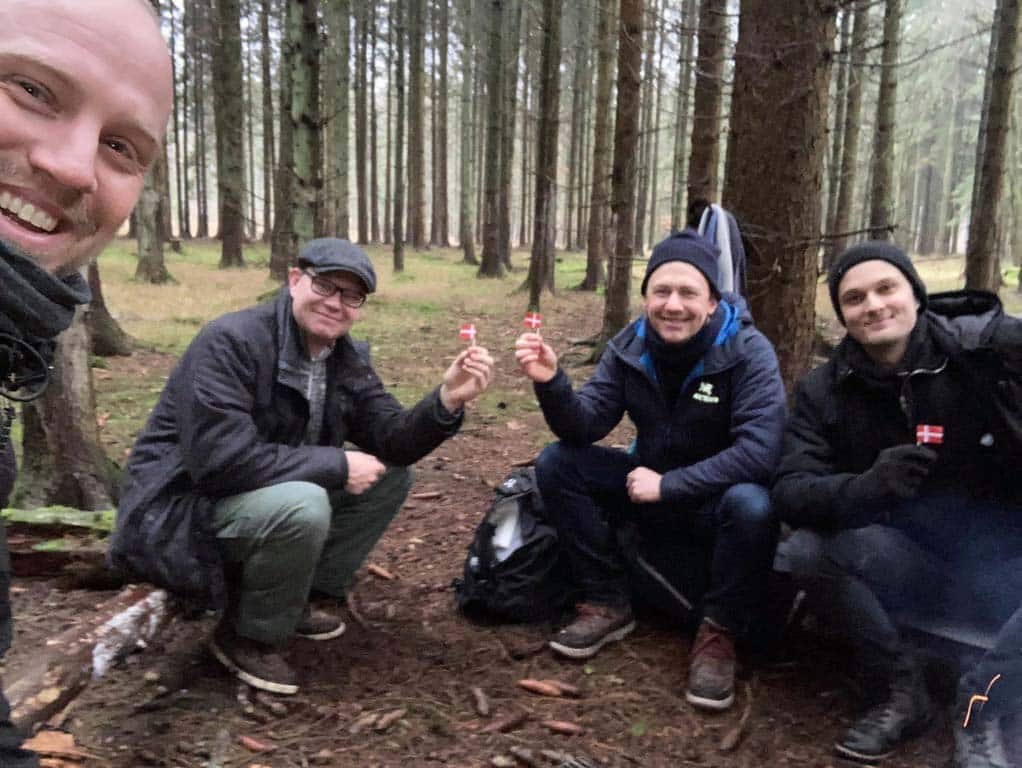 Fødselsdag på bål og business tur